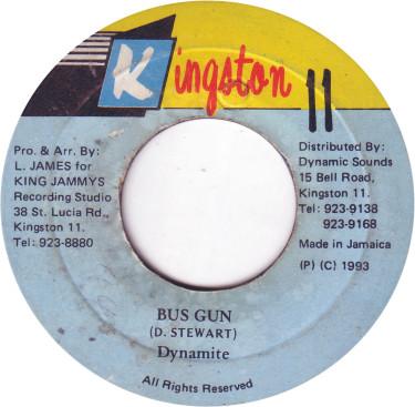 7inch Record BOOM DANDIMITE - Bus Gun NONE Kingston 11 1993 Jamaica Reggae, Ska & Dub Used
7inch Record BOOM DANDIMITE - Bus Gun NONE Kingston 11 1993 Jamaica Reggae, Ska & Dub Used