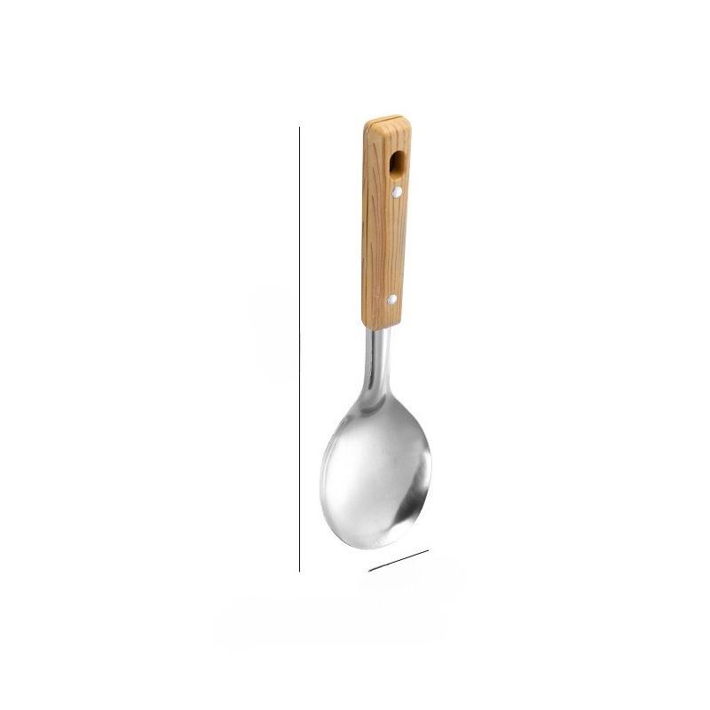 Kitchen Utensils Set Professional Slotted Spoon, Soup Ladle, Turner, Spatula & Rice Scoop ETC. Suitable for Cast Iron Wok Cooking Single Rice Spoon
Kitchen Utensils Set Professional Slotted Spoon, Soup Ladle, Turner, Spatula & Rice Scoop ETC. Suitable for Cast Iron Wok Cooking Single Rice Spoon