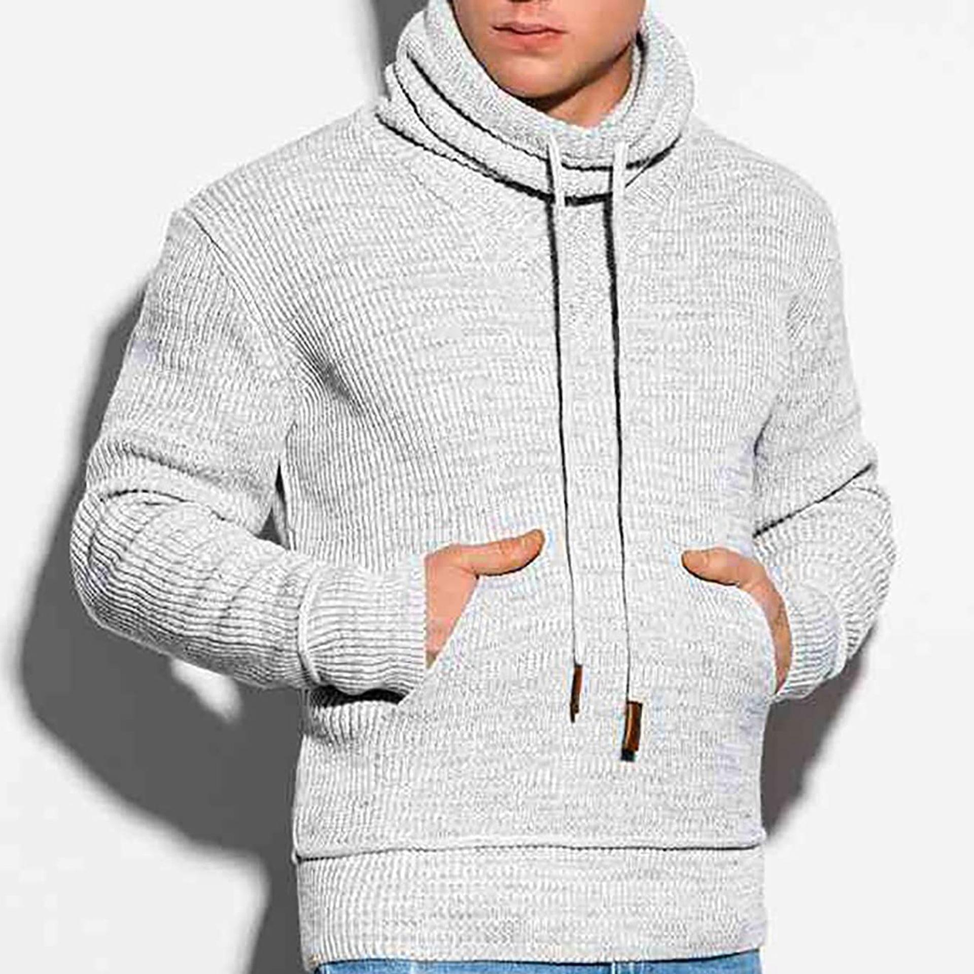 Новый повседневный модный деловой классический универсальный вязаный свитер с длинными рукавами мужской пуловер шерстяная куртка с капюшоном M белый
Новый повседневный модный деловой классический универсальный вязаный свитер с длинными рукавами мужской пуловер шерстяная куртка с капюшоном M белый