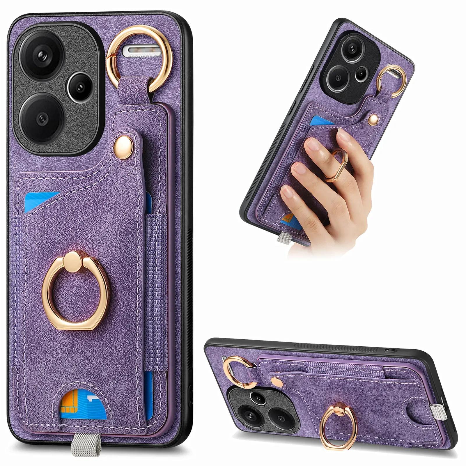 Тримач для пальця Картхол Гаманець Шкіряний чохол Для Xiaomi Redmi Note 13 12 Pro Plus 13C 12T 11T POCO X6 X4 X5 F5 Сумка Магнітна кришка For RM Note13Pro 5G фіолетовий
Тримач для пальця Картхол Гаманець Шкіряний чохол Для Xiaomi Redmi Note 13 12 Pro Plus 13C 12T 11T POCO X6 X4 X5 F5 Сумка Магнітна кришка For RM Note13Pro 5G фіолетовий