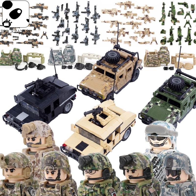 Американские военные строительные блоки Hummer, доспехи, автомобили, армейские солдаты спецназа, фигурки, аксессуары, оружие, кирпичи, игрушки, подарок
Американские военные строительные блоки Hummer, доспехи, автомобили, армейские солдаты спецназа, фигурки, аксессуары, оружие, кирпичи, игрушки, подарок