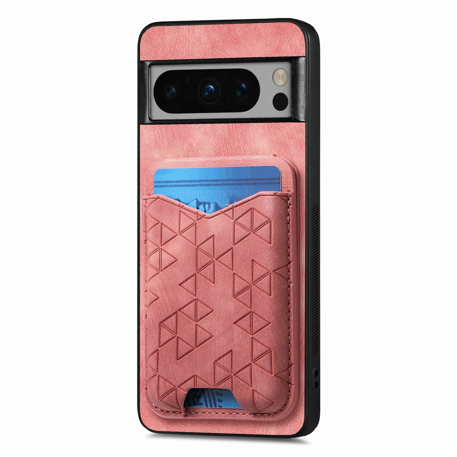 For Google Pixel 8 Pro Case Imprinted Pattern Card Holder Kickstand Leather Back Cover Pink
For Google Pixel 8 Pro Case Imprinted Pattern Card Holder Kickstand Leather Back Cover Pink