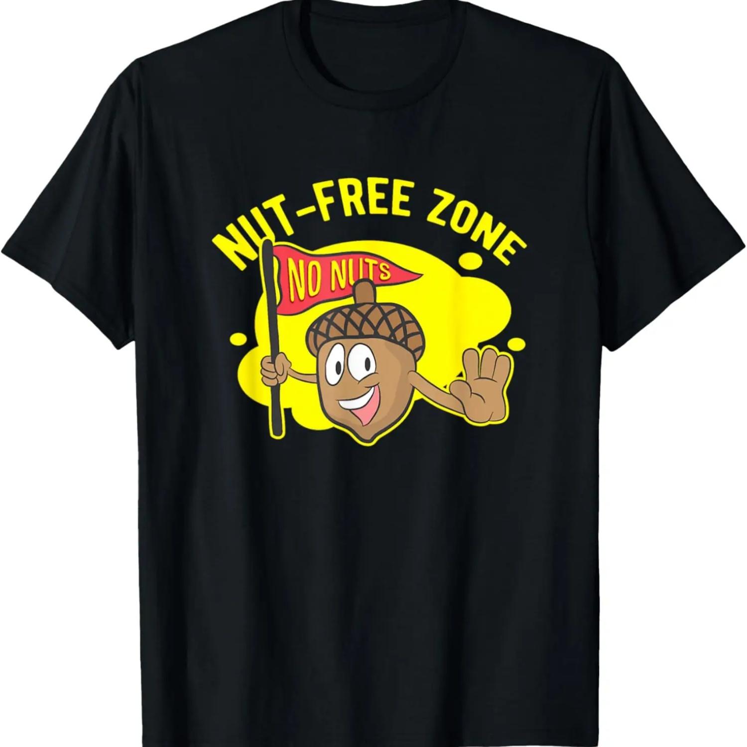Nut Free Zone No Nuts T-Shirt XXXXXL чорний
Nut Free Zone No Nuts T-Shirt XXXXXL чорний