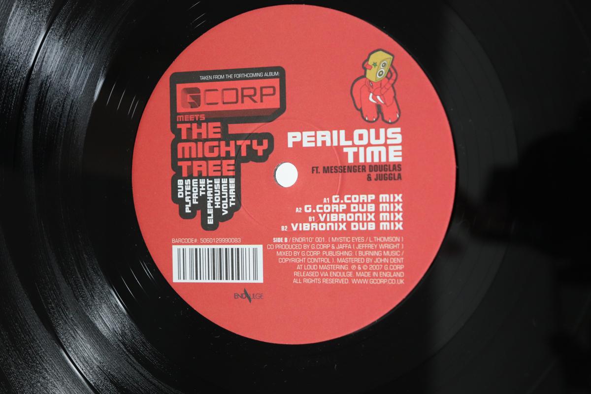 10inch Record GCORP, MIGHTY TREE, MESSENGER DOUGL - Perilous Time DNDR10001 ENDULGE RECORDS 2007 UK Reggae, Ska & Dub Used
10inch Record GCORP, MIGHTY TREE, MESSENGER DOUGL - Perilous Time DNDR10001 ENDULGE RECORDS 2007 UK Reggae, Ska & Dub Used