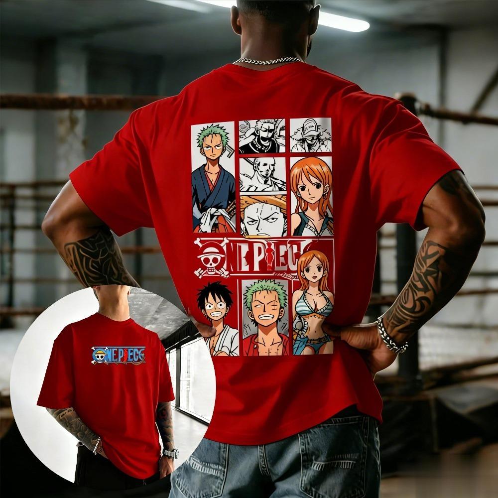 Plus Size One Piece Anime Printed Men and Women Tshirt Casual Parent Child Top Fashion Y2K Street Wear Harajuku Style Summer S
Plus Size One Piece Anime Printed Men and Women Tshirt Casual Parent Child Top Fashion Y2K Street Wear Harajuku Style Summer S
