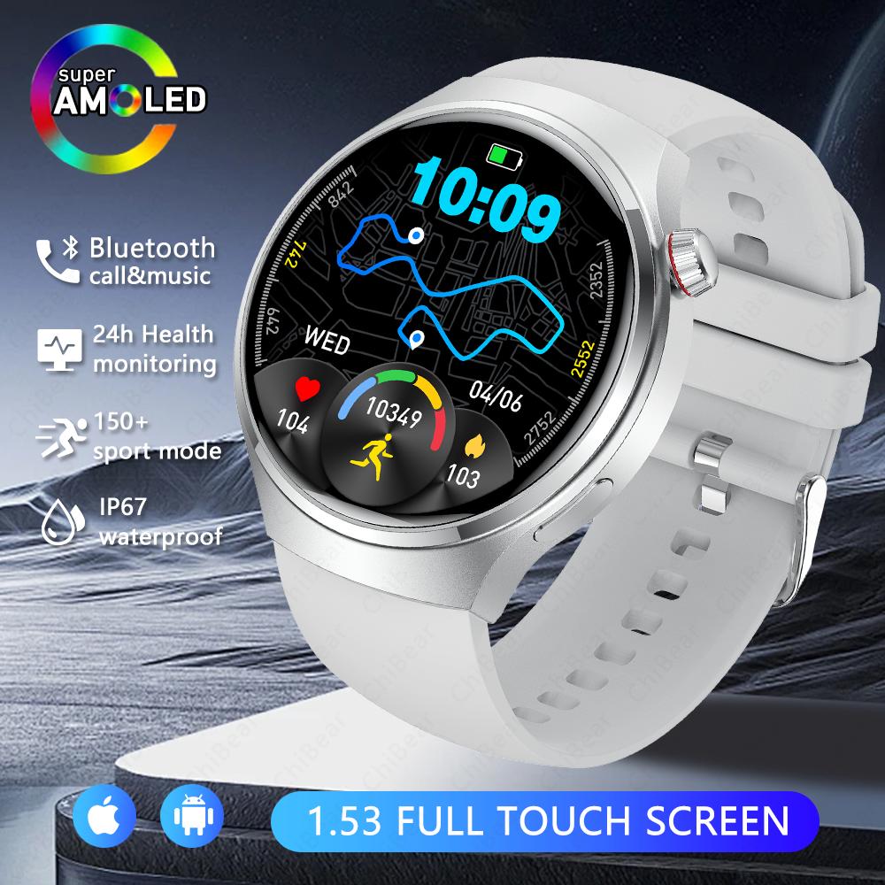 Смарт-часы Watch 4 Pro Sports для мужчин 360*360 AMOLED HD-экран Пульс Bluetooth-звонки IP68 Водонепроницаемые Музыкальные Умные часы 2025 Новые
Смарт-часы Watch 4 Pro Sports для мужчин 360*360 AMOLED HD-экран Пульс Bluetooth-звонки IP68 Водонепроницаемые Музыкальные Умные часы 2025 Новые