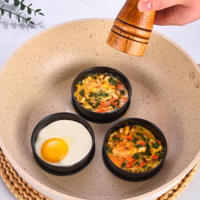 Pack of 12 Tart Molds Round Desserts Rings Nonstick English Muffin Moulds Cooking Pastry Rings Stainless Steel Material China Mainland
Pack of 12 Tart Molds Round Desserts Rings Nonstick English Muffin Moulds Cooking Pastry Rings Stainless Steel Material China Mainland
