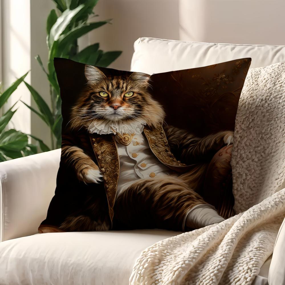 Whimsical nobility Cat cushion cover Decoration Room Shop Car Best Home Office Coffee Pillow Sofa Printing Nordic Simplicity Hit 20x20Inch
Whimsical nobility Cat cushion cover Decoration Room Shop Car Best Home Office Coffee Pillow Sofa Printing Nordic Simplicity Hit 20x20Inch