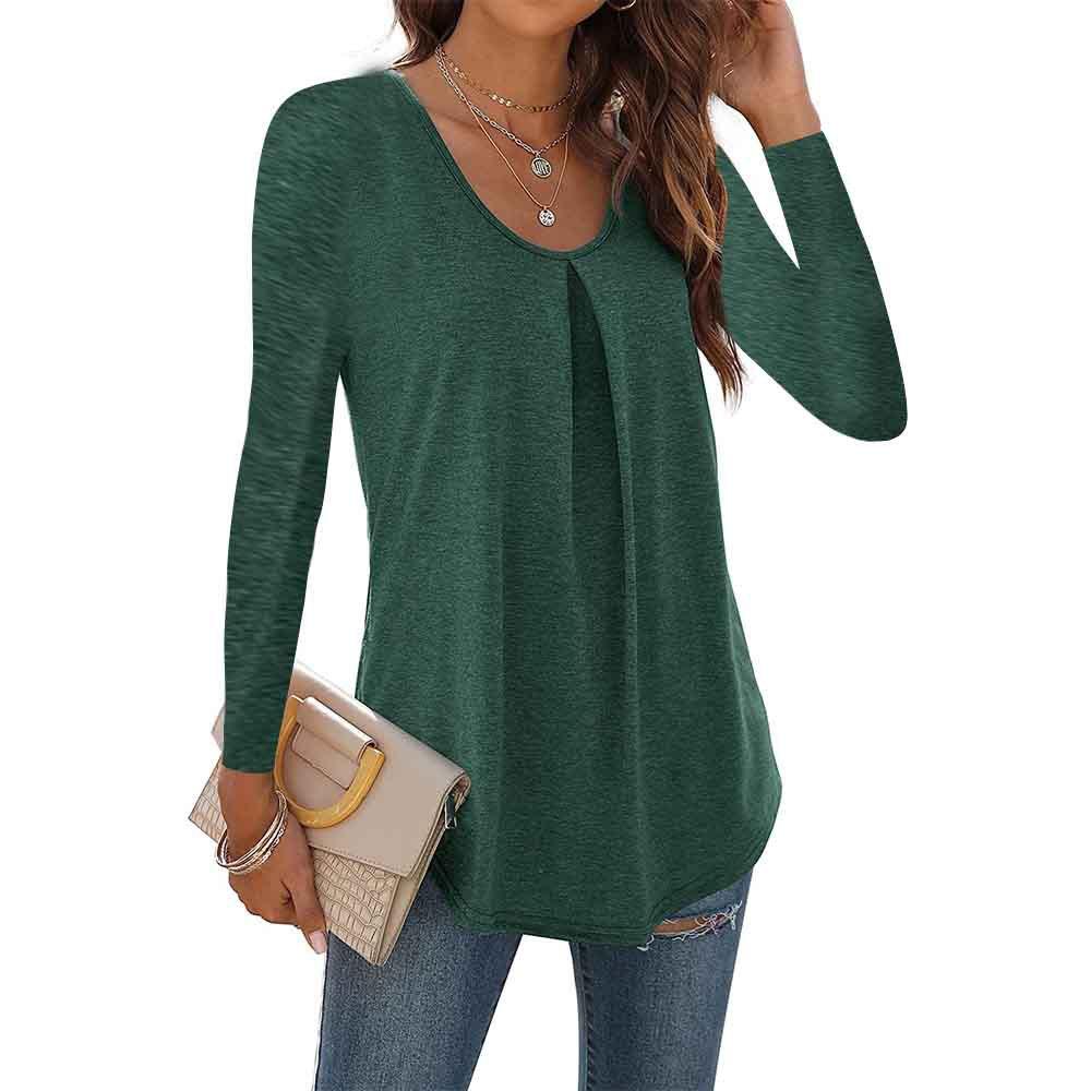 Women s Fashion Solid Color Round Neck Swallowtail Long Sleeve T-Shirt XL
Women s Fashion Solid Color Round Neck Swallowtail Long Sleeve T-Shirt XL