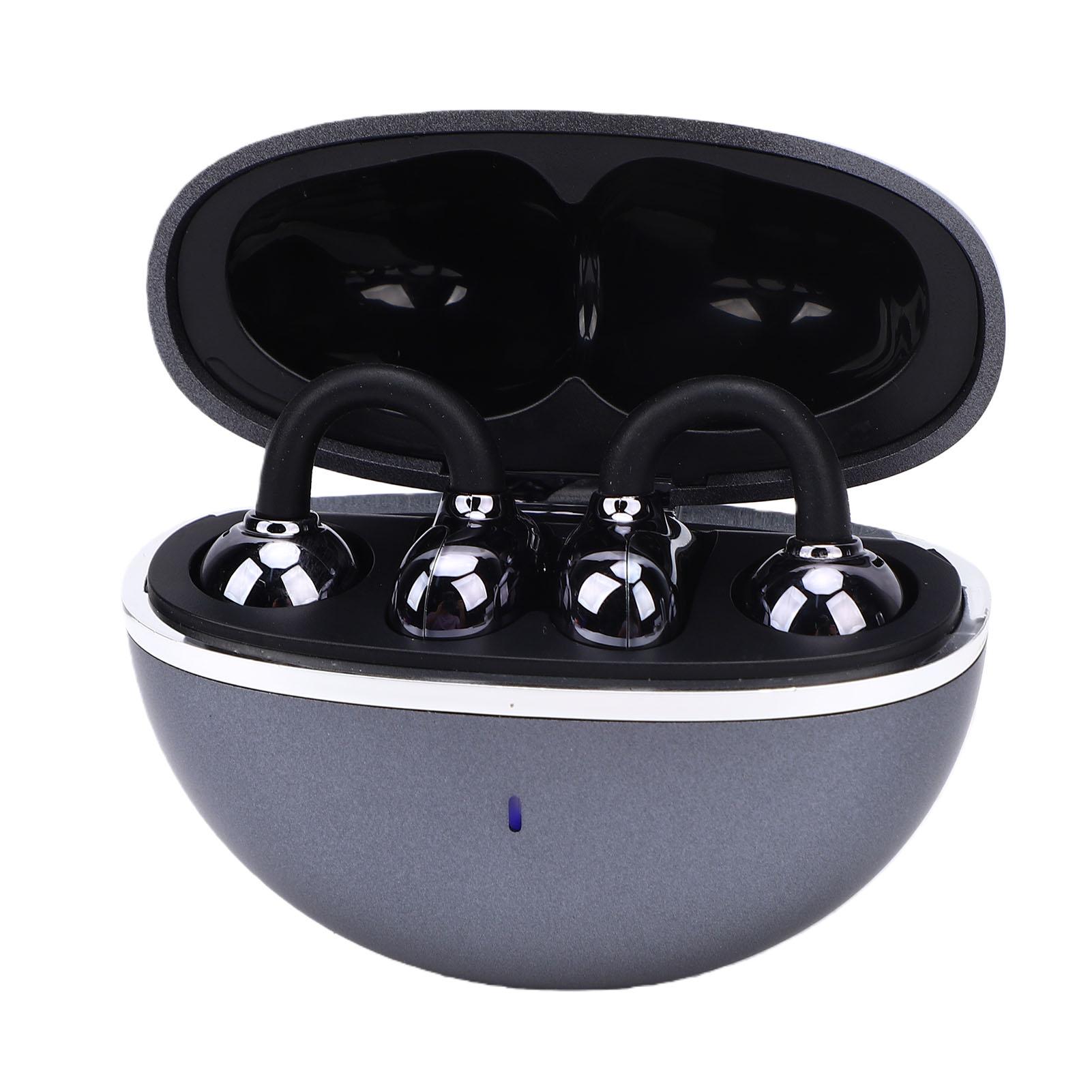 Clamp On Earbuds Wireless Clamp On Fitness Headphones with Earrings Charging Case for Sports
Clamp On Earbuds Wireless Clamp On Fitness Headphones with Earrings Charging Case for Sports