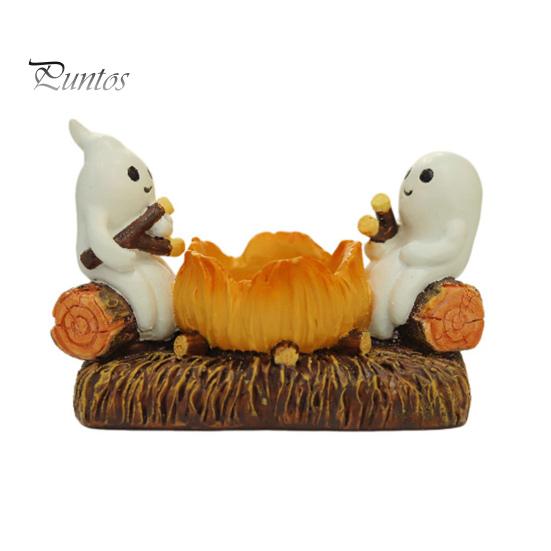 Подсвечник для костра на Хэллоуин, жуткий мультяшный призрак, подставка для свечей, подсвечник, центральный элемент, украшение для рабочего стола, орнамент оранжевый/белый
Подсвечник для костра на Хэллоуин, жуткий мультяшный призрак, подставка для свечей, подсвечник, центральный элемент, украшение для рабочего стола, орнамент оранжевый/белый