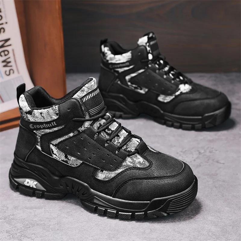 New Tooling Boots For Men Winter Men s Ankle Boot Wear-resistant Personality High Tops Mans Casual Shoes Outdoor Explosive Style 39 чёрный
New Tooling Boots For Men Winter Men s Ankle Boot Wear-resistant Personality High Tops Mans Casual Shoes Outdoor Explosive Style 39 чёрный