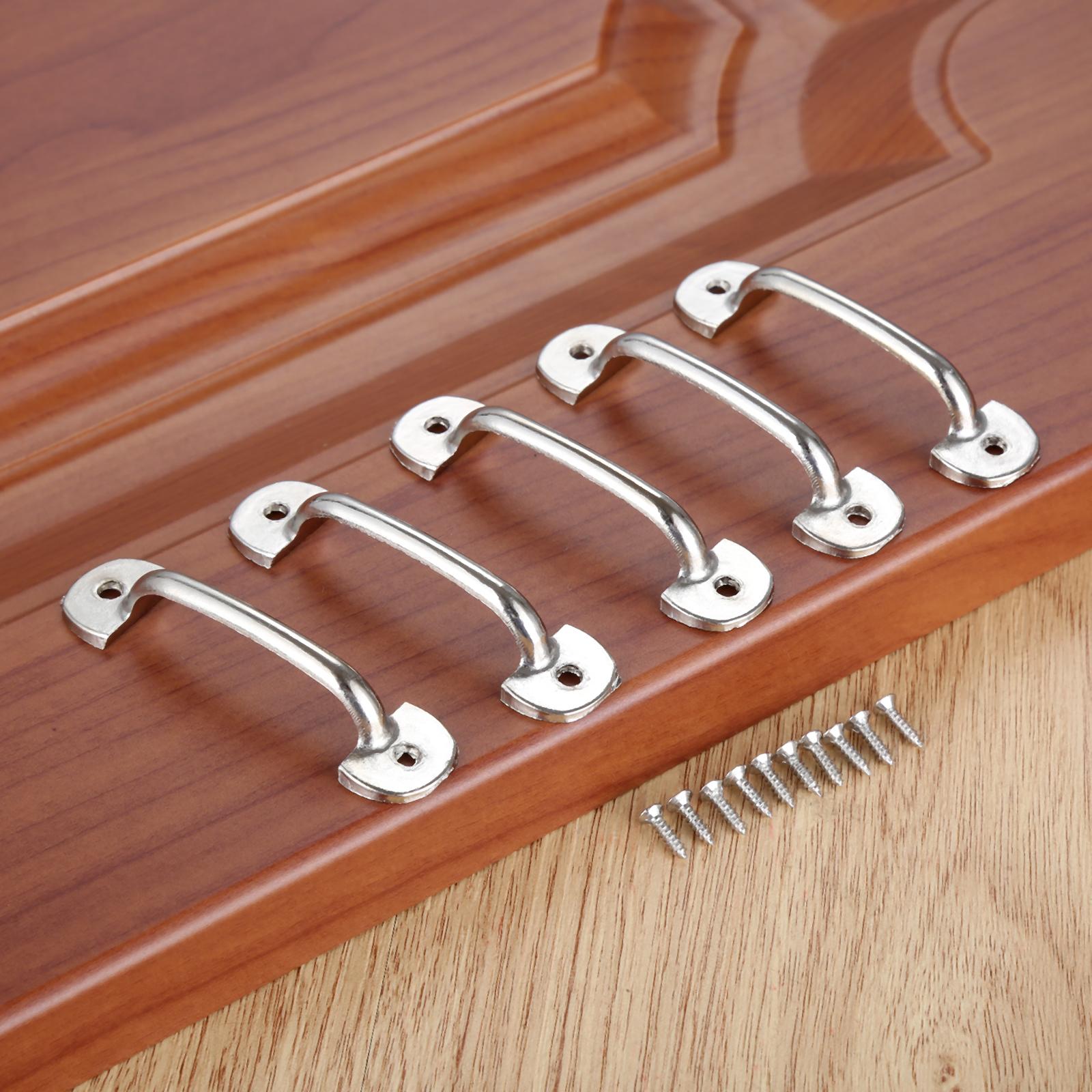 5pcs/lot Alloy Handles w/screws Antique Bronze/Silver Pulls 50mm Hole Drawer Door Cabinet Vintage Decor Kitchen Chest 60x16mm срібний
5pcs/lot Alloy Handles w/screws Antique Bronze/Silver Pulls 50mm Hole Drawer Door Cabinet Vintage Decor Kitchen Chest 60x16mm срібний