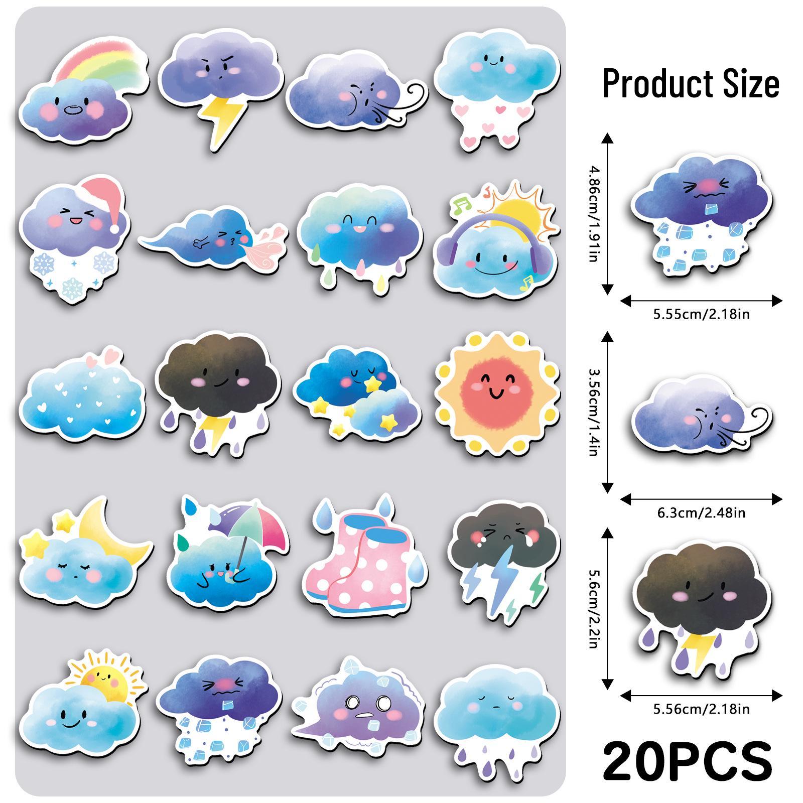 20-Piece Set of Fun, Soft Magnetic Stickers for Decor - High-Quality Weather-Resistant Design for Home & Office 5.5-8.5CM
20-Piece Set of Fun, Soft Magnetic Stickers for Decor - High-Quality Weather-Resistant Design for Home & Office 5.5-8.5CM