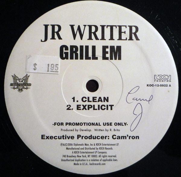12inch Record J.R. WRITER - Grill Em KOC125922 Diplomats, Koch 2006 US Rap & Hip-Hop/R&B Used
12inch Record J.R. WRITER - Grill Em KOC125922 Diplomats, Koch 2006 US Rap & Hip-Hop/R&B Used