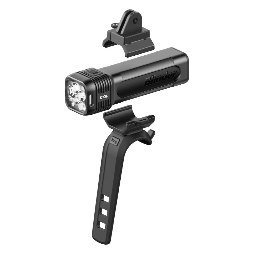 Japanese KNOG Bicycle Front Light BLINDER 1300 Blinder 1300 Lumens USB C Charging High Density Usage Waterproof Aero Handle Compatible Silicon Band
Japanese KNOG Bicycle Front Light BLINDER 1300 Blinder 1300 Lumens USB C Charging High Density Usage Waterproof Aero Handle Compatible Silicon Band