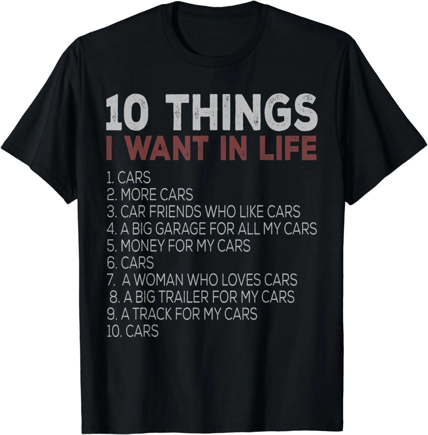 10 Things I Want In My Life Cars More Cars car Gift Unisex T-Shirt 2XL
10 Things I Want In My Life Cars More Cars car Gift Unisex T-Shirt 2XL