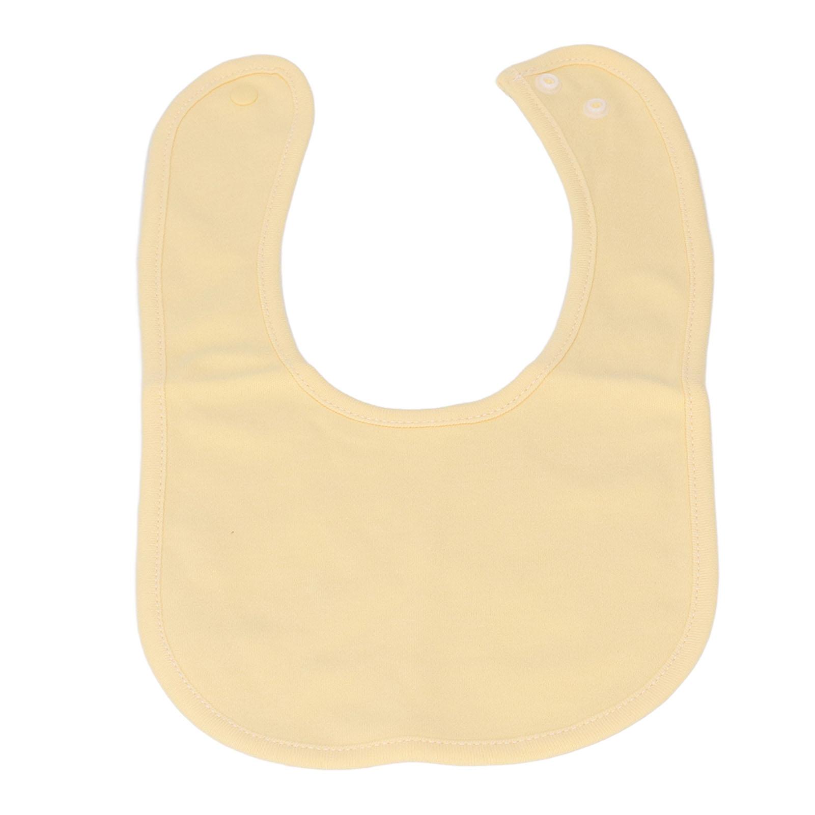 Cotton Baby Bib with Snap Fastener Double Layer Newborn Saliva Towel Dribble Cloth Pure Colour жёлтый
Cotton Baby Bib with Snap Fastener Double Layer Newborn Saliva Towel Dribble Cloth Pure Colour жёлтый