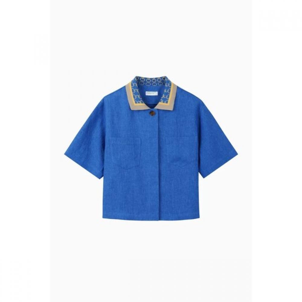 Benetton Jacquard Collar Linen Short Sleeve Blouse Babl92631 BG (beige)/42
Benetton Jacquard Collar Linen Short Sleeve Blouse Babl92631 BG (beige)/42