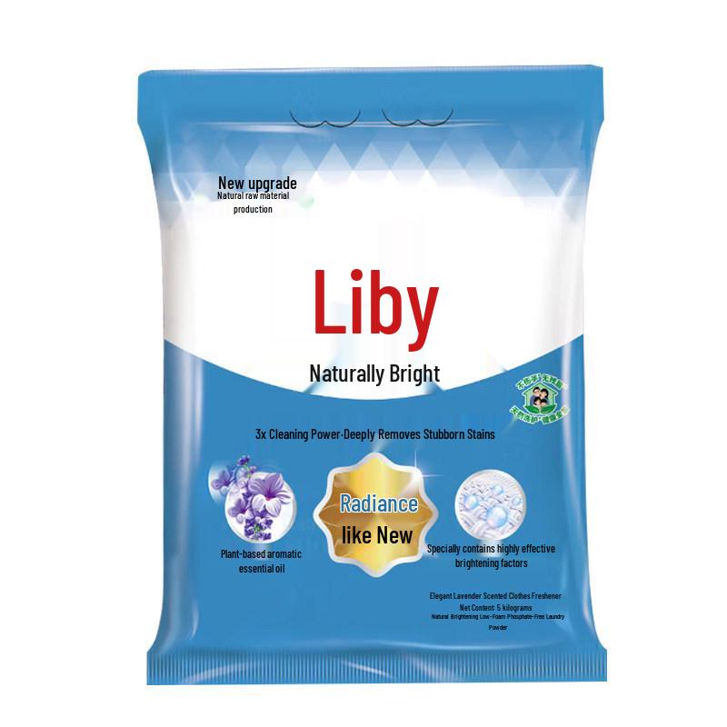Liby 5kg Washing Powder: Large Bag for Home Use with Fragrance, Sterilization, Stain Removal, and Brightening.
Liby 5kg Washing Powder: Large Bag for Home Use with Fragrance, Sterilization, Stain Removal, and Brightening.
