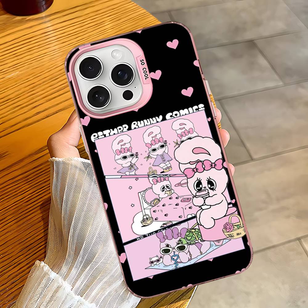 Esther Cute B-B-Bunny For iPhone 17 16 15 14 13 12 11 Pro Max Plus Matte Color Back Phone Cover iPhone 15pro max
Esther Cute B-B-Bunny For iPhone 17 16 15 14 13 12 11 Pro Max Plus Matte Color Back Phone Cover iPhone 15pro max