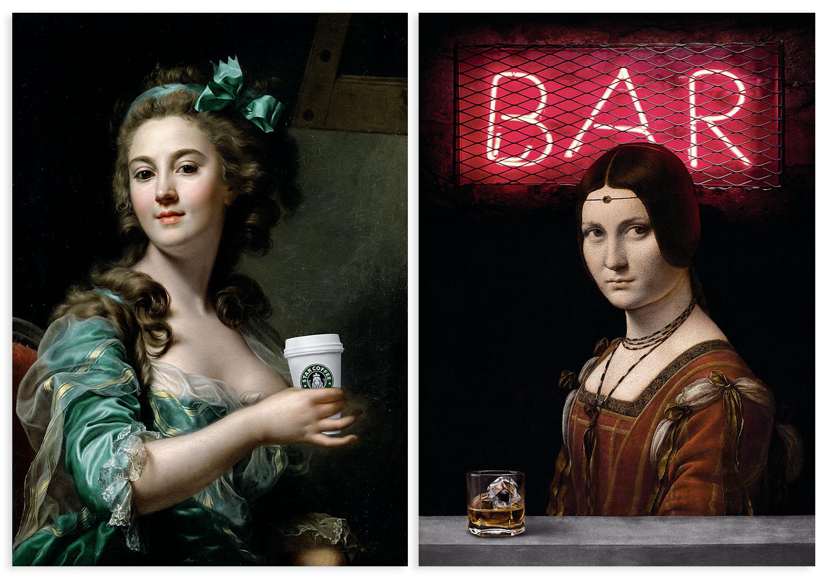 Zestaw dwóch plakatów portret z kawą 21x29,7 cm A4
Zestaw dwóch plakatów portret z kawą 21x29,7 cm A4