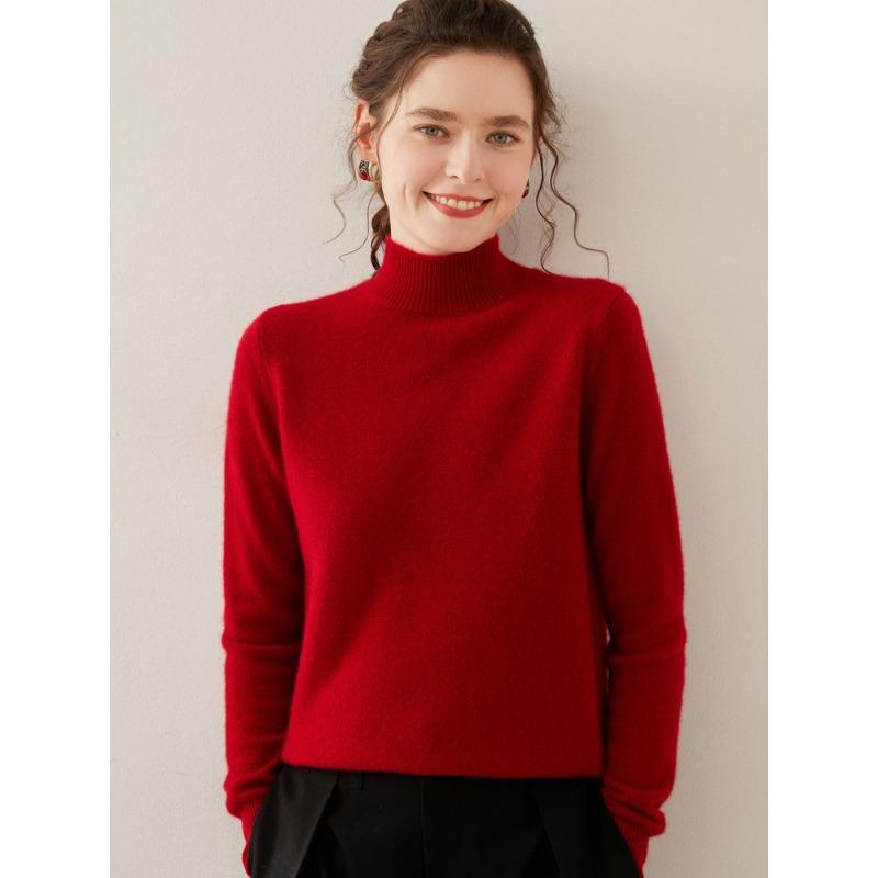 Новый осенне-зимний двухслойный толстый кашемировый свитер для женщин с полувысоким воротником, универсальная шерстяная базовая рубашка, мягкий и эластичный свитер XL
Новый осенне-зимний двухслойный толстый кашемировый свитер для женщин с полувысоким воротником, универсальная шерстяная базовая рубашка, мягкий и эластичный свитер XL