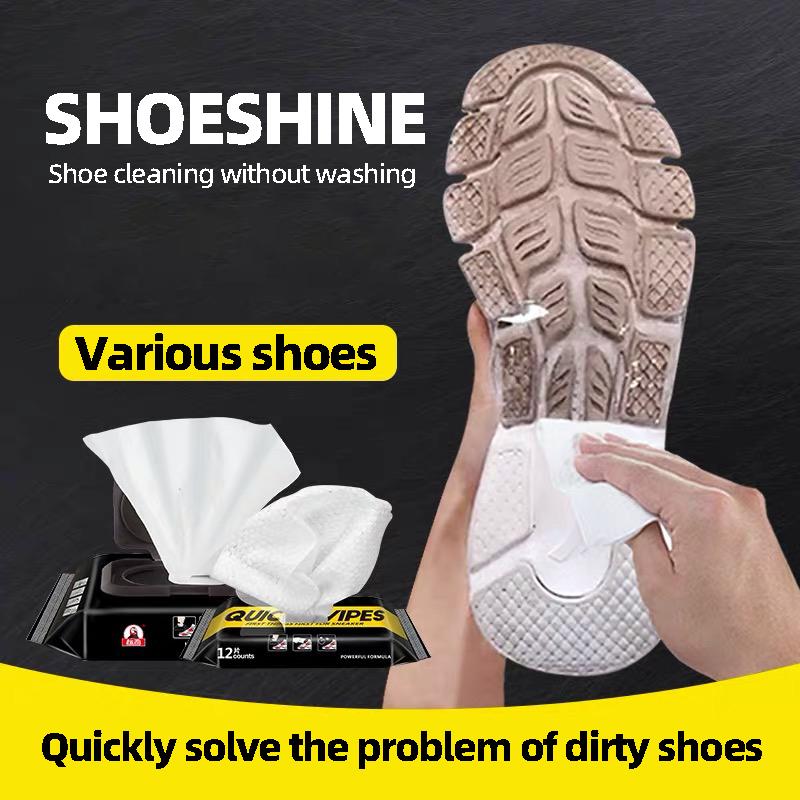 Shoe-cleaning Artifact White Shoes Wash Shoes Brush Shoes Wet Tissue No - rinse Sneaker Cleaner Stain - removing Cleaner 80pcs
Shoe-cleaning Artifact White Shoes Wash Shoes Brush Shoes Wet Tissue No - rinse Sneaker Cleaner Stain - removing Cleaner 80pcs