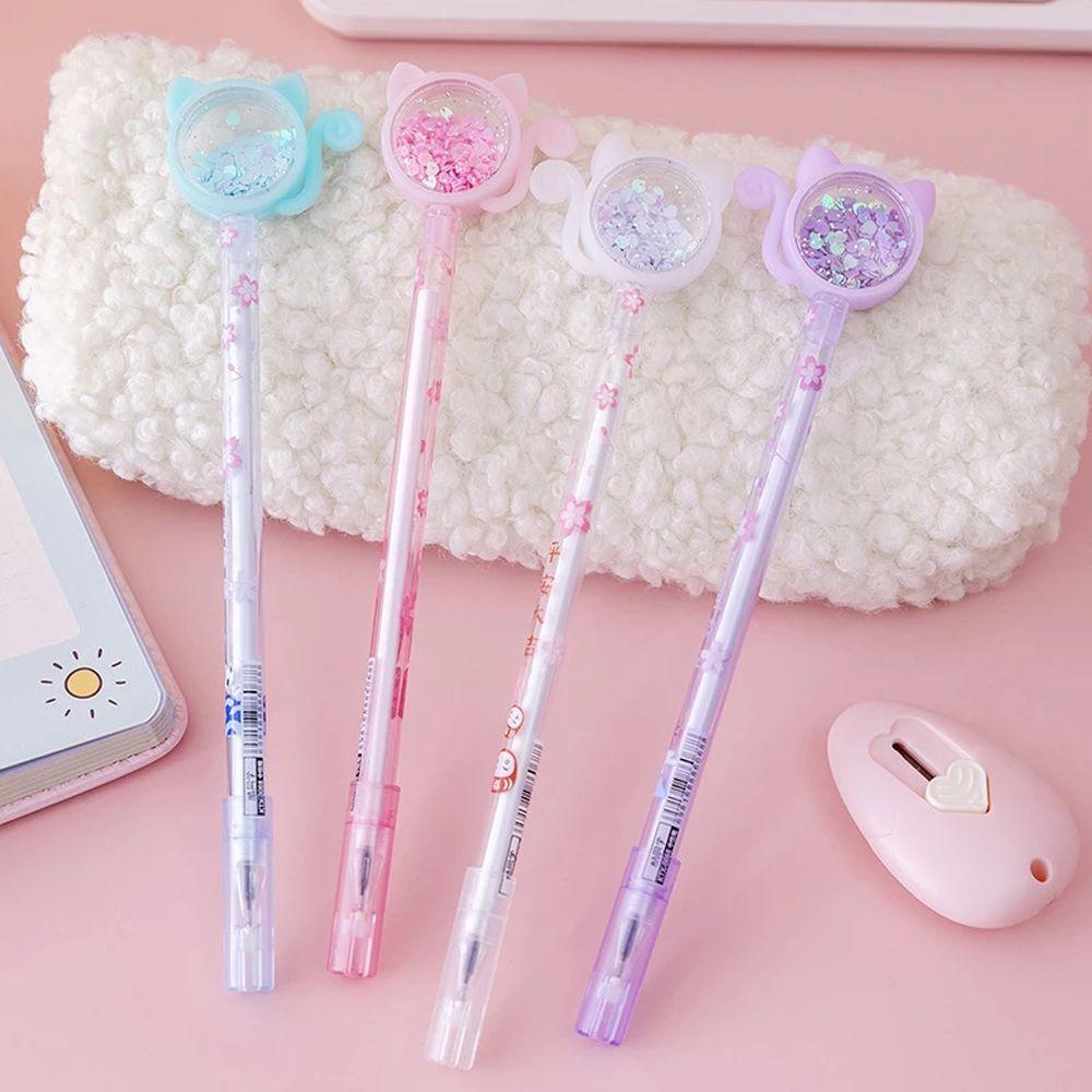 Decorate 0.5mm Cartoon Stationery Signature Pen Multicolor Cat Gel Pen Black Ink Pen Writing Pen
Decorate 0.5mm Cartoon Stationery Signature Pen Multicolor Cat Gel Pen Black Ink Pen Writing Pen