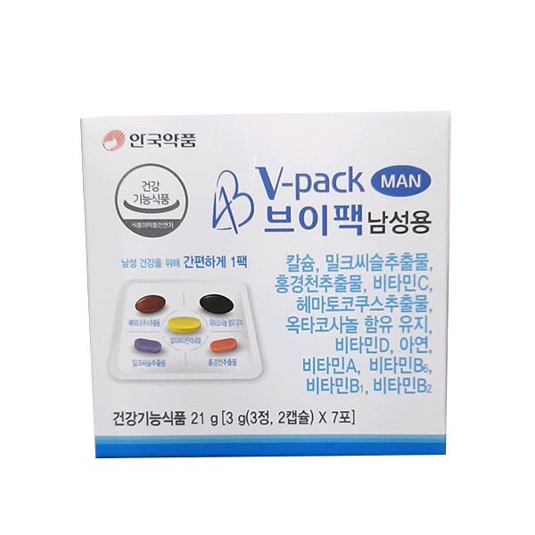 V-Pack Mens Multivitamin 3g x 7 Pouches One thing
V-Pack Mens Multivitamin 3g x 7 Pouches One thing