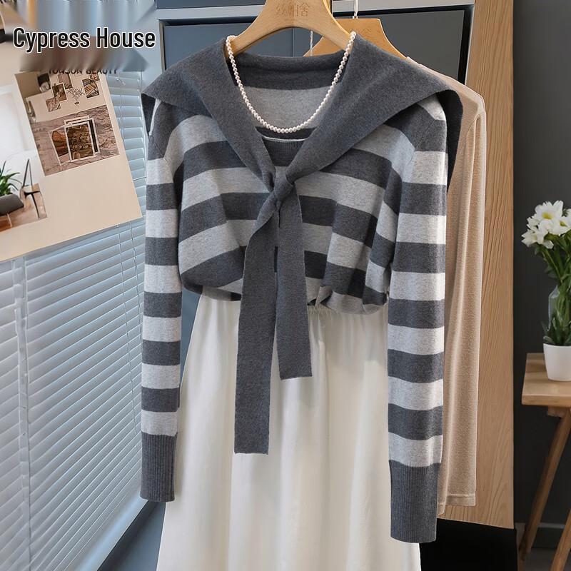 Женский вязаный топ с длинным рукавом в полоску и цветовыми блоками One Size
Женский вязаный топ с длинным рукавом в полоску и цветовыми блоками One Size