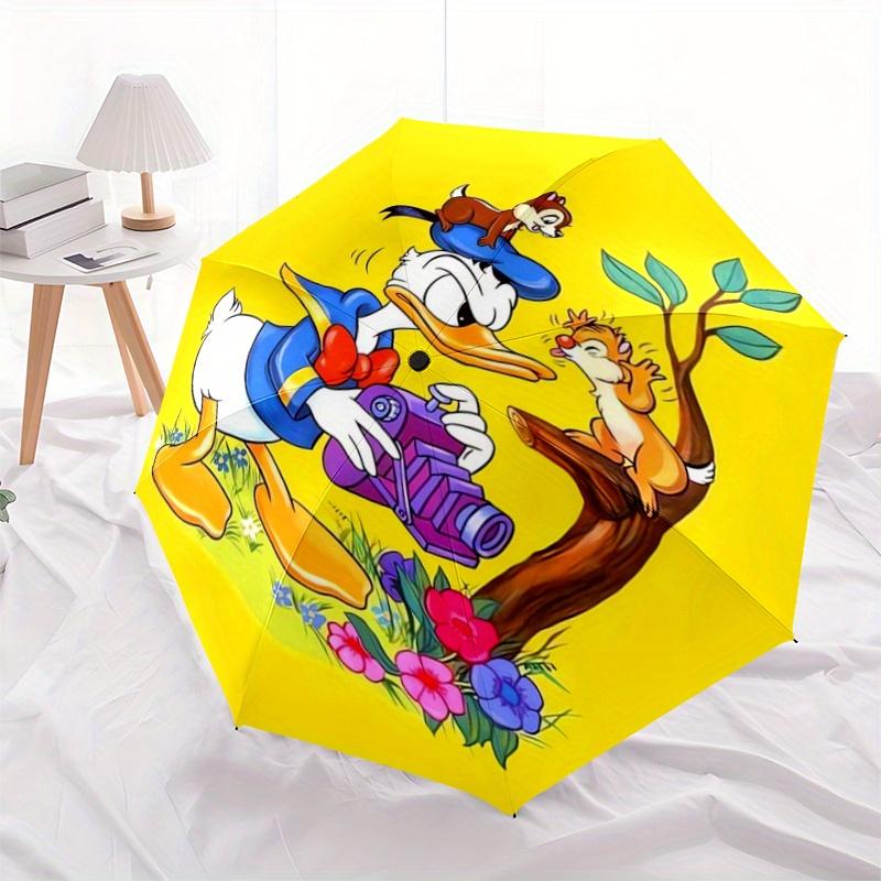 1pc Donald Duck and Friends Automatic Opening and Closing Umbrella - Small Umbrella Suitable for Various Occasions, Portable 3-Fold Small Um
1pc Donald Duck and Friends Automatic Opening and Closing Umbrella - Small Umbrella Suitable for Various Occasions, Portable 3-Fold Small Um