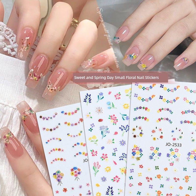 French Style Small Floral Nail Stickers 2025 New Oil Painting Style Small Dried Flower Rose Lavender Nail Sticker Internet Hot One for each of the 6 sections
French Style Small Floral Nail Stickers 2025 New Oil Painting Style Small Dried Flower Rose Lavender Nail Sticker Internet Hot One for each of the 6 sections