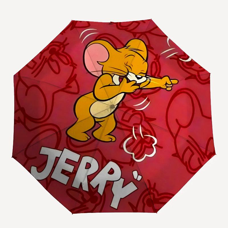 1pc Tom Jerry Automatic Folding Umbrella - Compact 8-Rib Design,Festive Gift for Friends & Family, Compact Umbrella 22015
1pc Tom Jerry Automatic Folding Umbrella - Compact 8-Rib Design,Festive Gift for Friends & Family, Compact Umbrella 22015