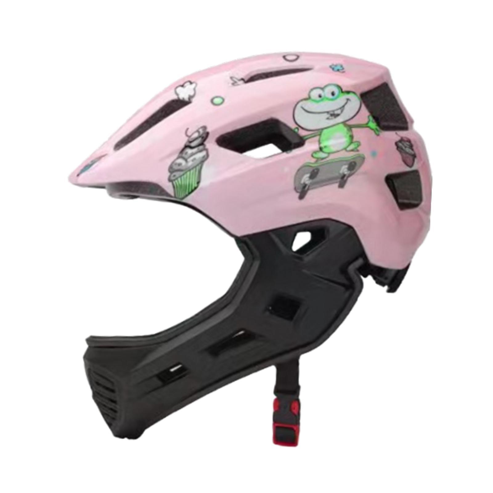 Bike helmet for children, full helmet, accessories, cycling equipment, portable рожевий
Bike helmet for children, full helmet, accessories, cycling equipment, portable рожевий