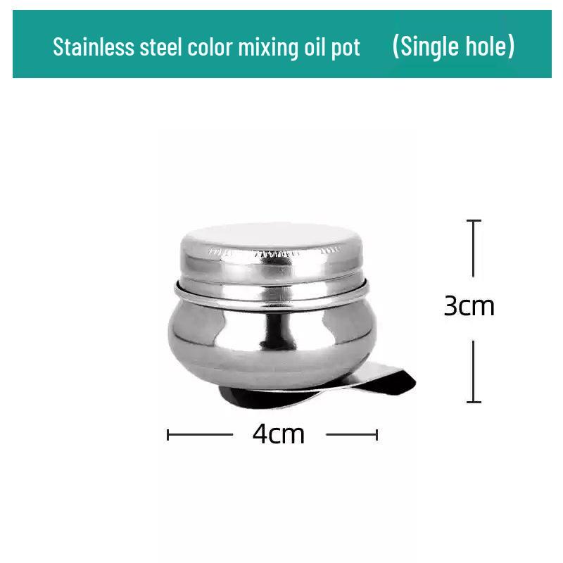 Stainless Steel Brush Washer & Palette with Oil Bottle and Filter for Handheld Use
Stainless Steel Brush Washer & Palette with Oil Bottle and Filter for Handheld Use