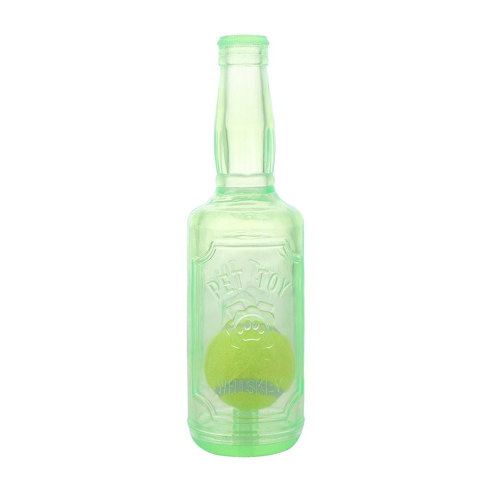 Wear-resistant with Tennis Ball Pet Chew Sound Bite-resistant Funny Dog Squeak Creative Pet Rubber Bottle Puppy зелений
Wear-resistant with Tennis Ball Pet Chew Sound Bite-resistant Funny Dog Squeak Creative Pet Rubber Bottle Puppy зелений