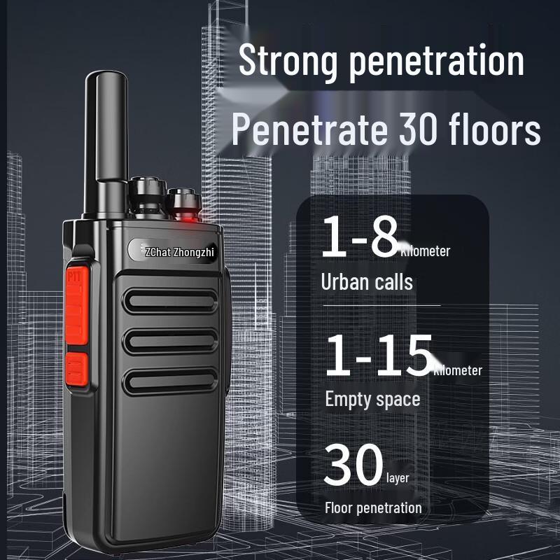 Zchat NEX-666A High-Power Long-Range Walkie-Talkie (CN version)
Zchat NEX-666A High-Power Long-Range Walkie-Talkie (CN version)