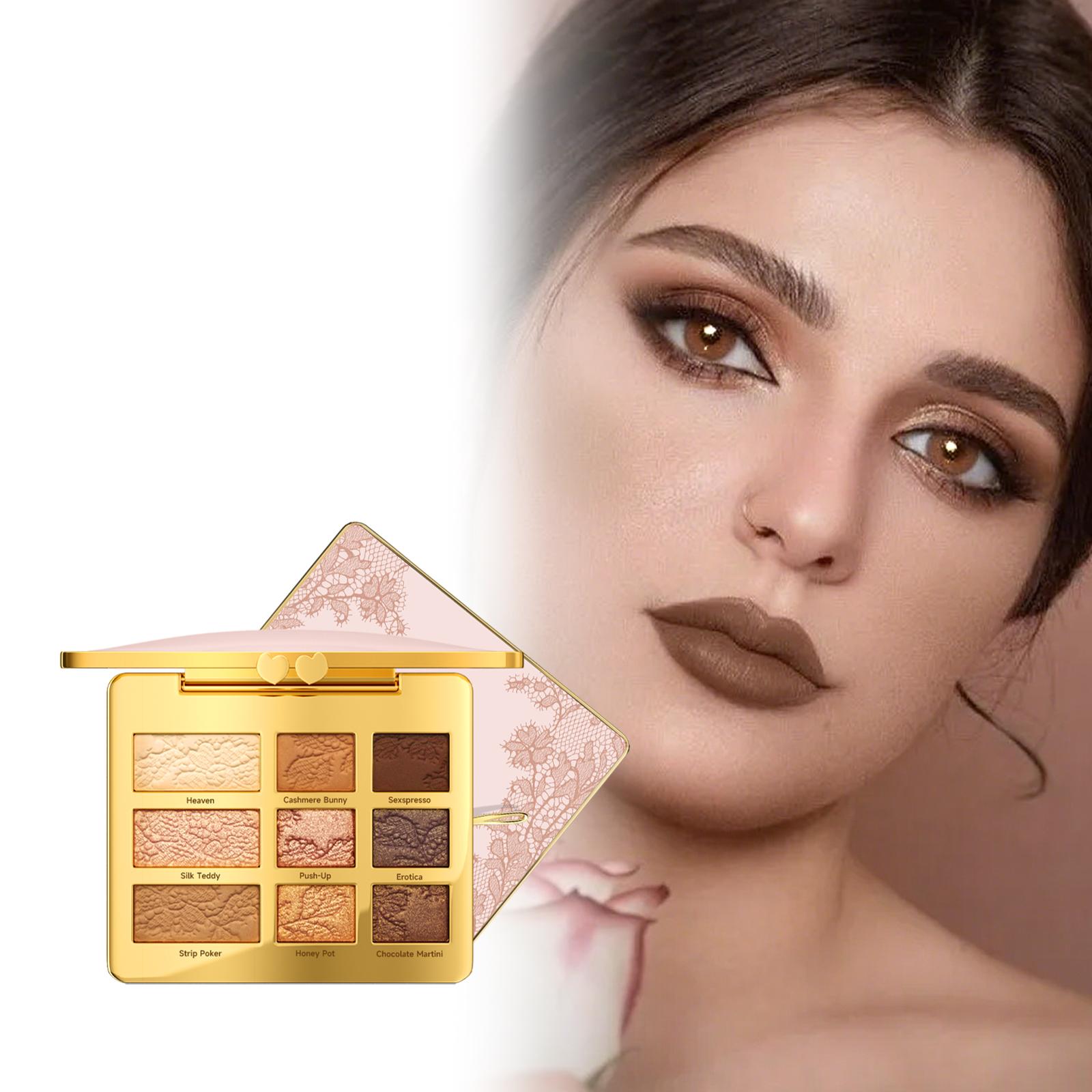 9 Shade All-in-One Eyeshadow Palette - Versatile for Daily Wear & Party Gatherings, Portable Travel-Friendly Eye Cosmetics 1set
9 Shade All-in-One Eyeshadow Palette - Versatile for Daily Wear & Party Gatherings, Portable Travel-Friendly Eye Cosmetics 1set