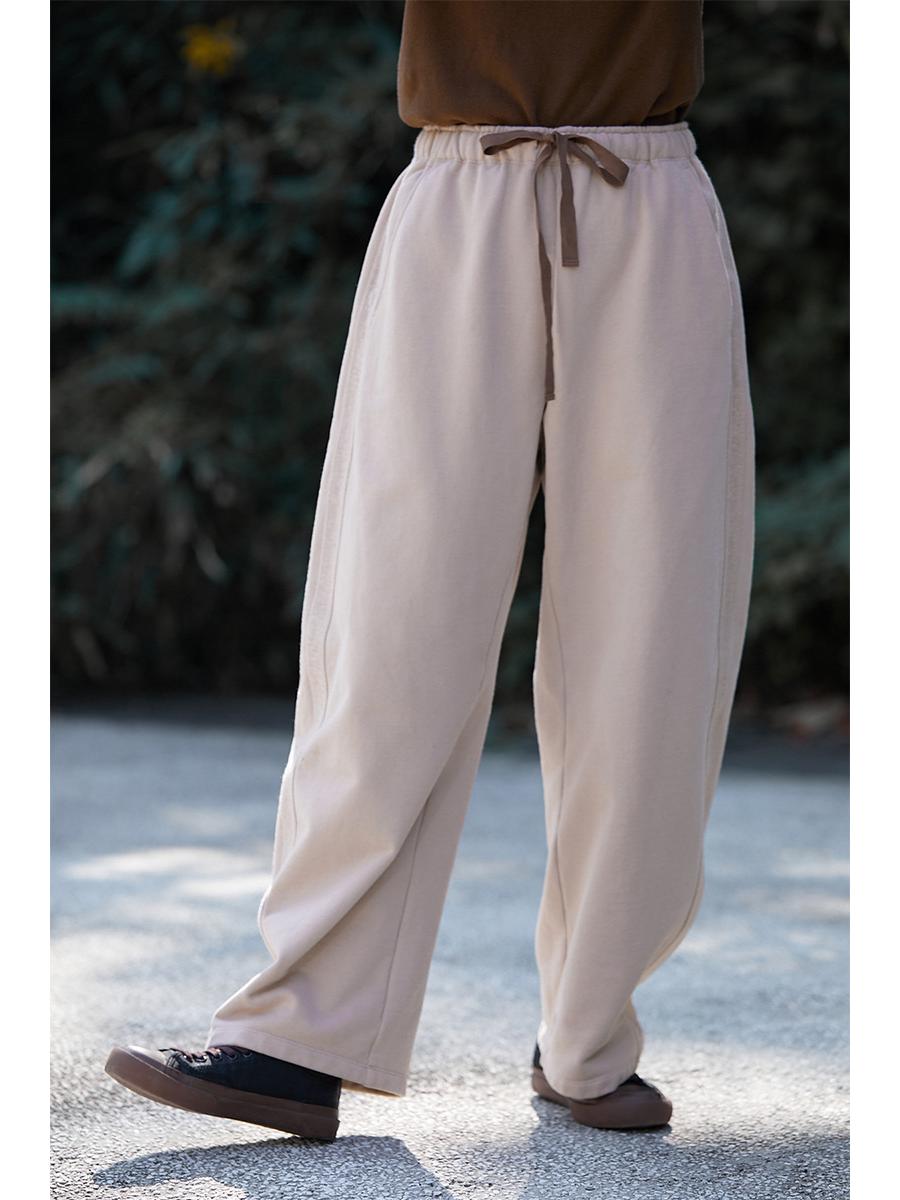 Winter Pink Knit Curved Leg Pants with Elastic Waist L
Winter Pink Knit Curved Leg Pants with Elastic Waist L