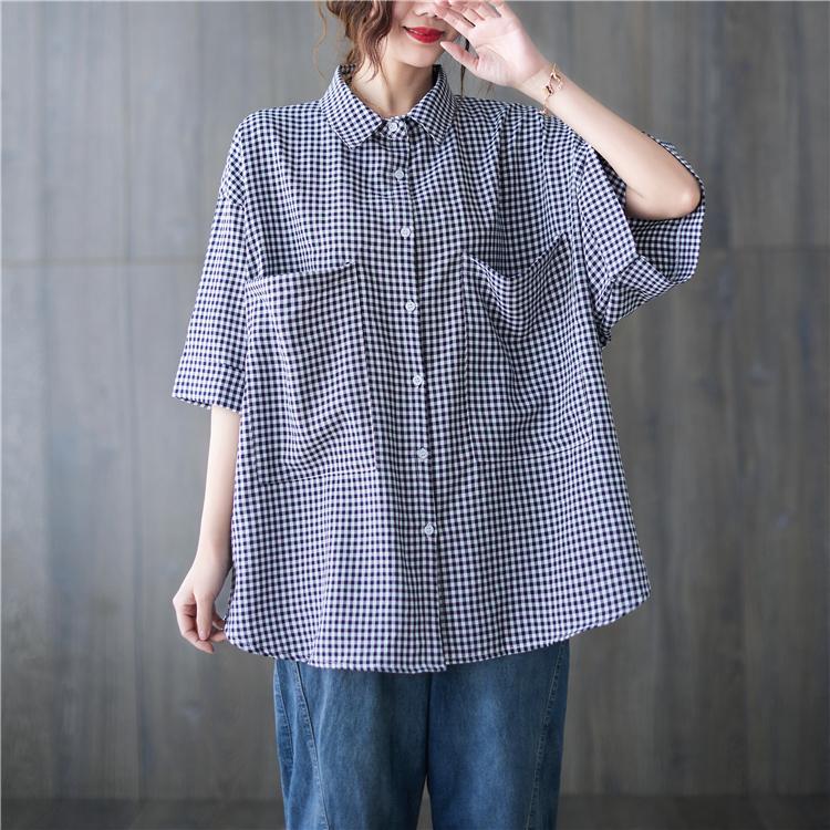 MOJTA Женская блузка больших размеров, летняя свободная полосатая рубашка с верхним карманом и короткими рукавами one size тёмно-синий
MOJTA Женская блузка больших размеров, летняя свободная полосатая рубашка с верхним карманом и короткими рукавами one size тёмно-синий