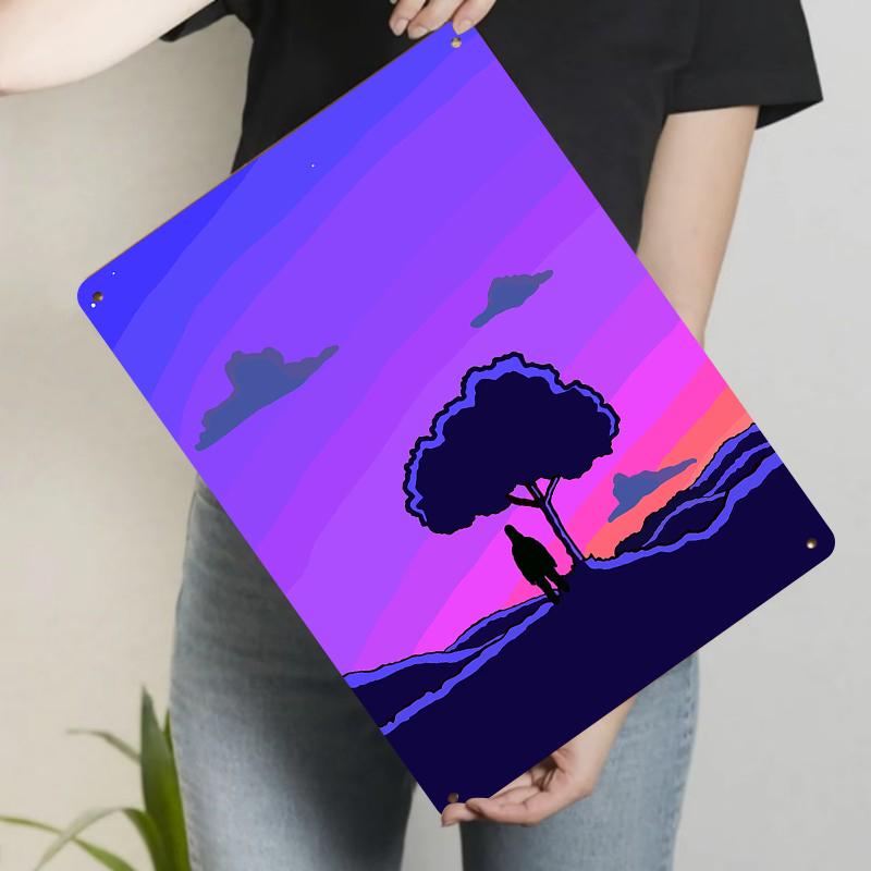 Modern Minimalist Landscape Iron Painting Home Living Room Decor Bedroom Wall Hanging Creative Metal Craft Gift 20x30cm(7.8x11.8inch)
Modern Minimalist Landscape Iron Painting Home Living Room Decor Bedroom Wall Hanging Creative Metal Craft Gift 20x30cm(7.8x11.8inch)
