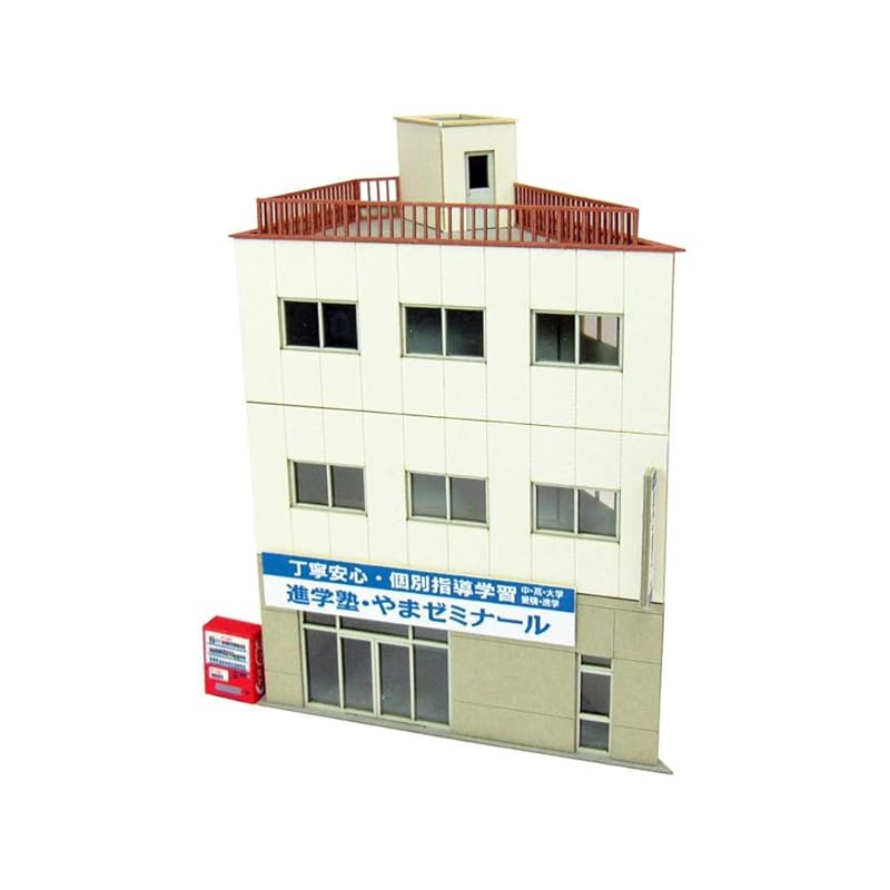 Sankei 1/150 Nostalgic diorama series Acute angle building B MP03-98 paper craft
Sankei 1/150 Nostalgic diorama series Acute angle building B MP03-98 paper craft