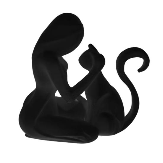 Абстрактная Женская Фигурка Кошки Напечатанная на 3D Принтере Статуэтка Женского Котенка Скульптура Украшение для Дома Офиса Настольное чёрный
Абстрактная Женская Фигурка Кошки Напечатанная на 3D Принтере Статуэтка Женского Котенка Скульптура Украшение для Дома Офиса Настольное чёрный