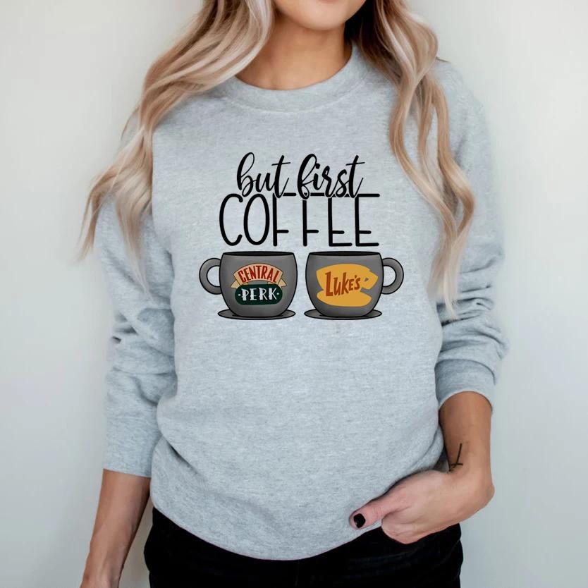 But First Coffee Gilmore Girls Sweatshirt Luke s Dinner Pullover Central Perk Friends TV Show Hoodies Coffee Lover Sweatshirts
But First Coffee Gilmore Girls Sweatshirt Luke s Dinner Pullover Central Perk Friends TV Show Hoodies Coffee Lover Sweatshirts
