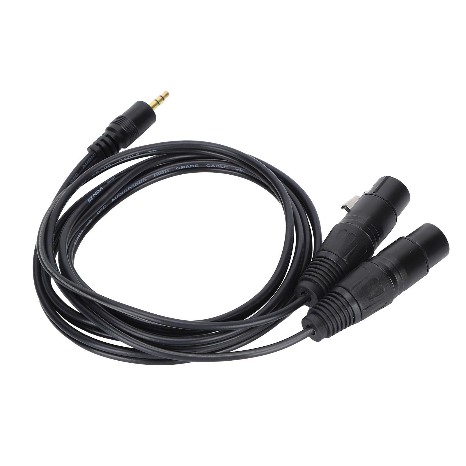 JORINDO Двойной кабель-разветвитель XLR (мама) на 3,5 мм XLR (мама) на 1/8 дюйма (джек)
JORINDO Двойной кабель-разветвитель XLR (мама) на 3,5 мм XLR (мама) на 1/8 дюйма (джек)