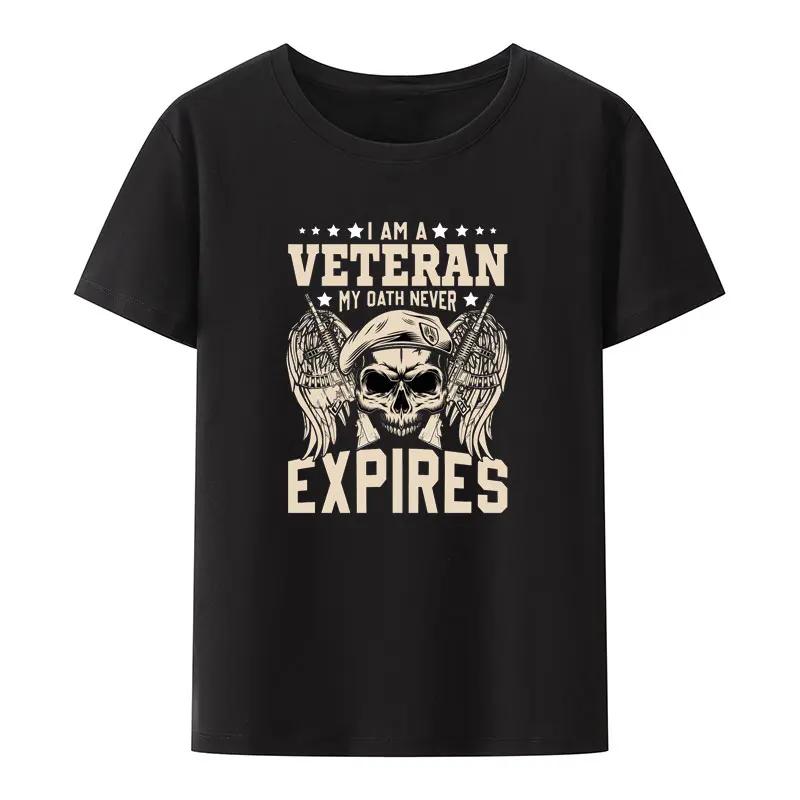I Am A Veteran My Oath Never Expires Modal Print T Shirt Men Women Summer Short-sleev Pattern Tops Comfortable Y2k Streetwear XXXL
I Am A Veteran My Oath Never Expires Modal Print T Shirt Men Women Summer Short-sleev Pattern Tops Comfortable Y2k Streetwear XXXL