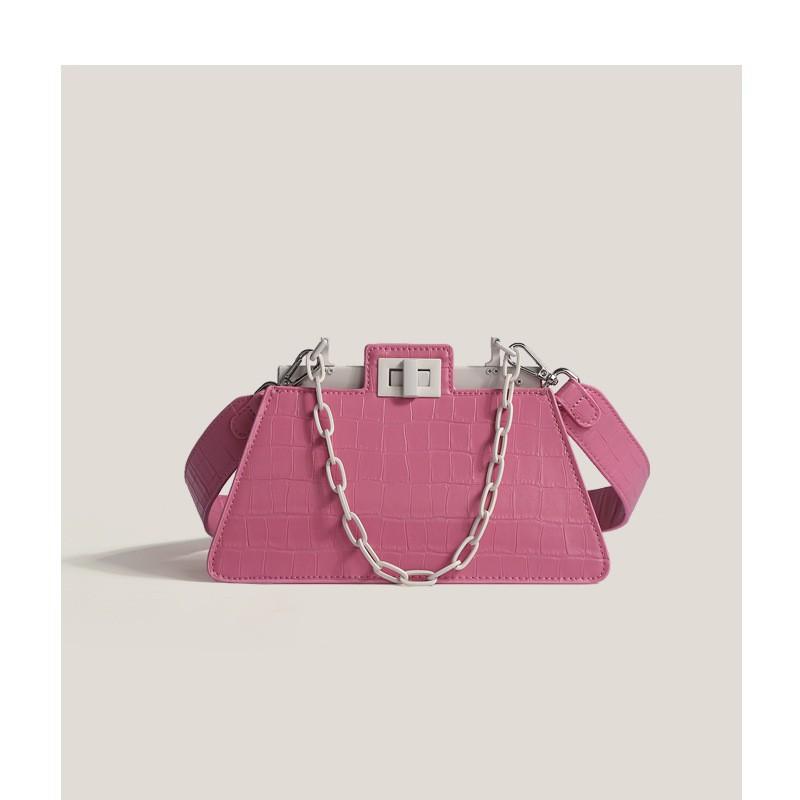 Vintage Acrylic Chain Underarm Bag Women 2025 New Double-sided Clip Stone Pattern All-match Single-shoulder Handbag рожевий
Vintage Acrylic Chain Underarm Bag Women 2025 New Double-sided Clip Stone Pattern All-match Single-shoulder Handbag рожевий