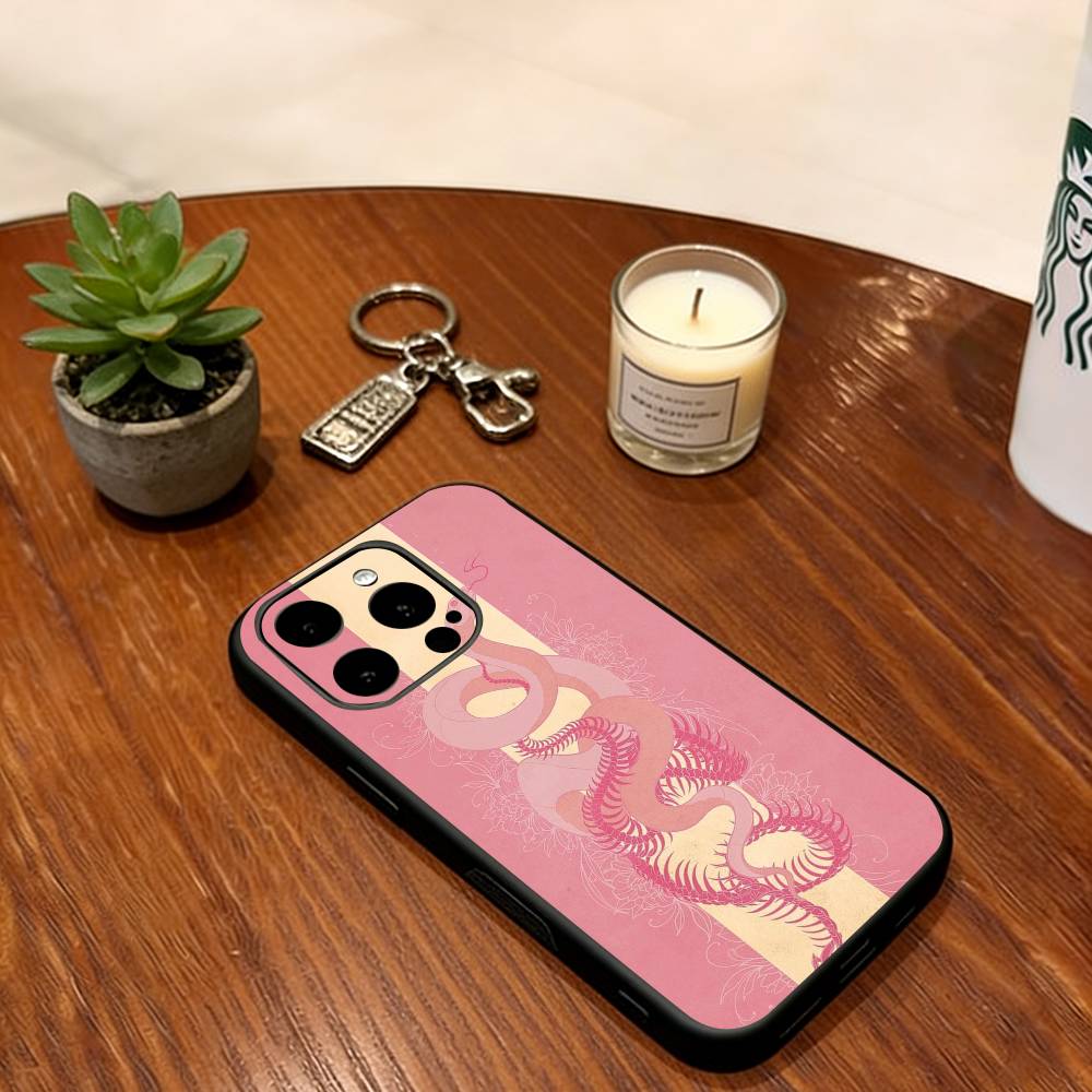 Serpent Phone Case For iPhone 17, 16,15,14,13,12,11 Plus,Pro Max, Others Soft Silicone Black Cover iPhone16Plus
Serpent Phone Case For iPhone 17, 16,15,14,13,12,11 Plus,Pro Max, Others Soft Silicone Black Cover iPhone16Plus