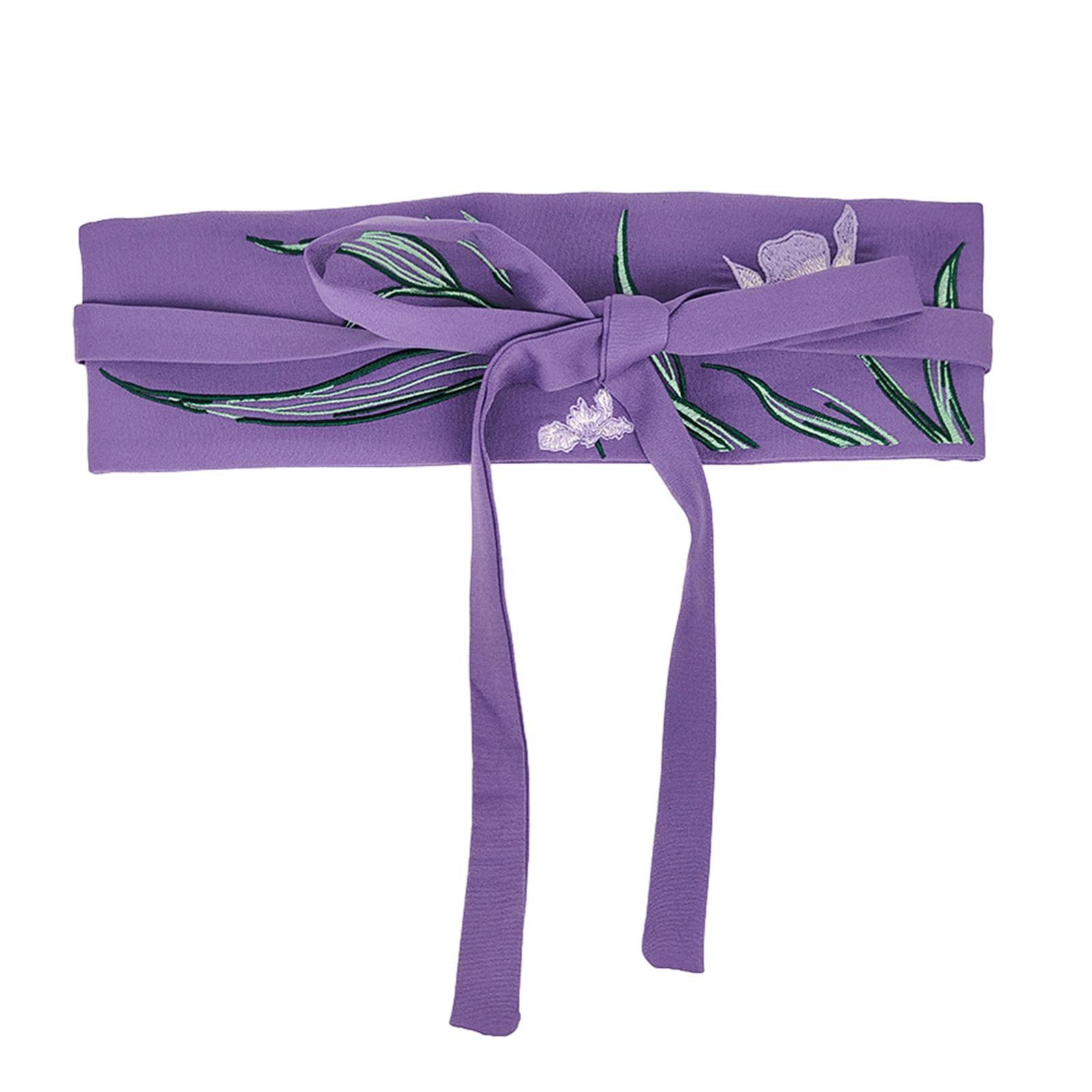 Китайский Мамяньцюнь Ханфу Одежда Пояс с вышивкой Широкий пояс-завязка с узором цветка орхидеи для Мамяньцюнь фиолетовый
Китайский Мамяньцюнь Ханфу Одежда Пояс с вышивкой Широкий пояс-завязка с узором цветка орхидеи для Мамяньцюнь фиолетовый